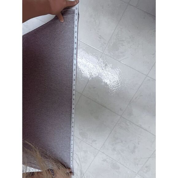 Swordfish Womens Tunic Asymmetrical Summer Top Brown Gray Stripe - Picture 4 of 15